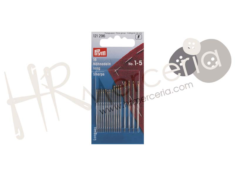 Aguja costura general surt Nº1/5 Prym 16 pz.
