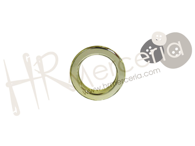 Anilla sabidecor D40 oro brillo pack 50 pz.