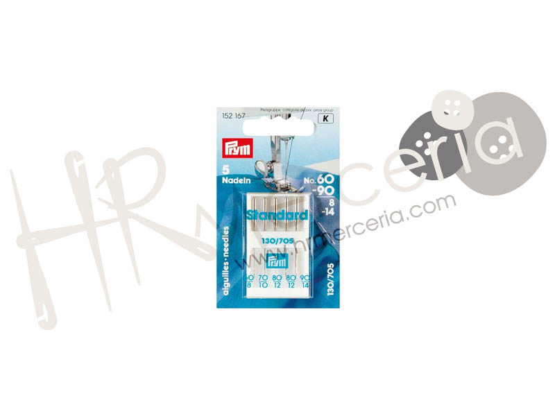Aguja maquina TP Nº60-90 152167 Prym