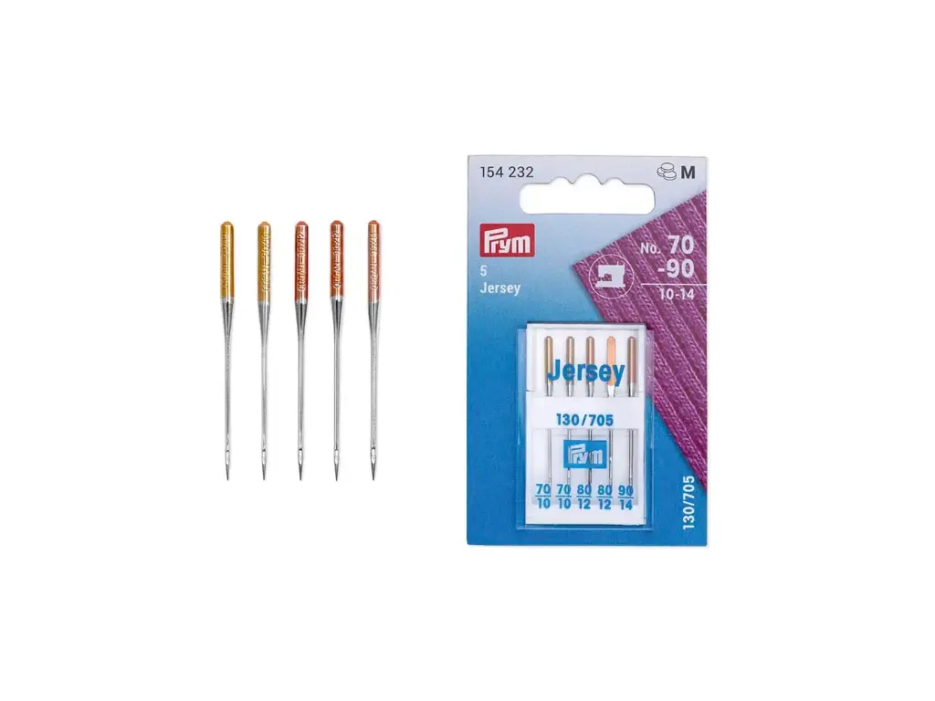 Aguja maquina jersey TP Nº70-90 154232 Prym 5 pz.