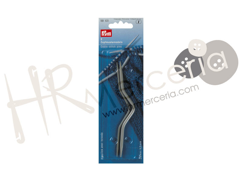 Aguja trenzado 191101 Prym 2 pz.