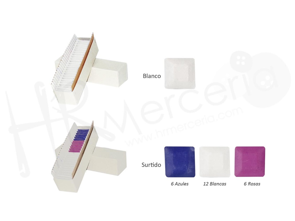Jaboncillo arcilla 255 Pack 25 ud.