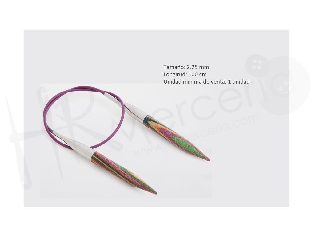 Aguja circular fija 100 cm 2.25 mm Symfonie - Knitpro