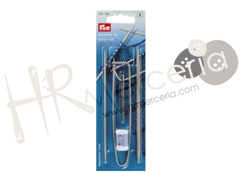 Juego agujas para tricotar 225150 Prym