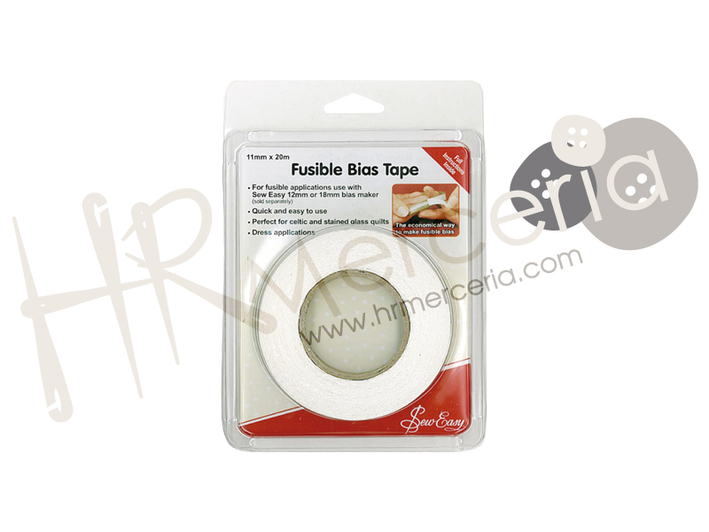 Cinta adhesiva 11 mm para bies pack 20 m ER 520.11