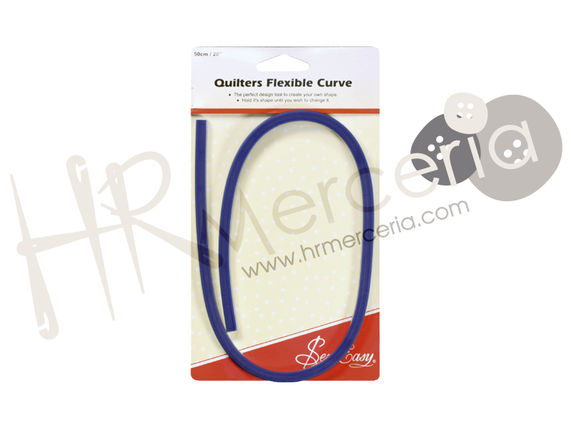 Regla flexible para formas irregulares