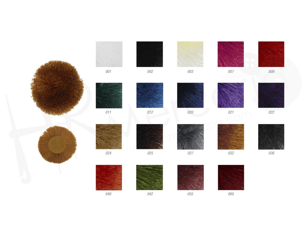 Pompon torzal base fieltro 584434 Pack 12 pz