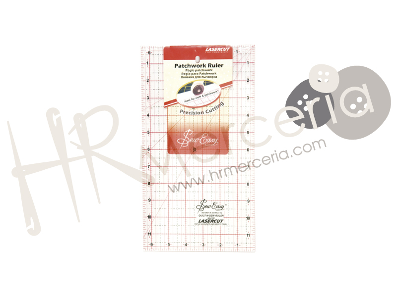 Regla universal de 12" x 6.5" NL 4180