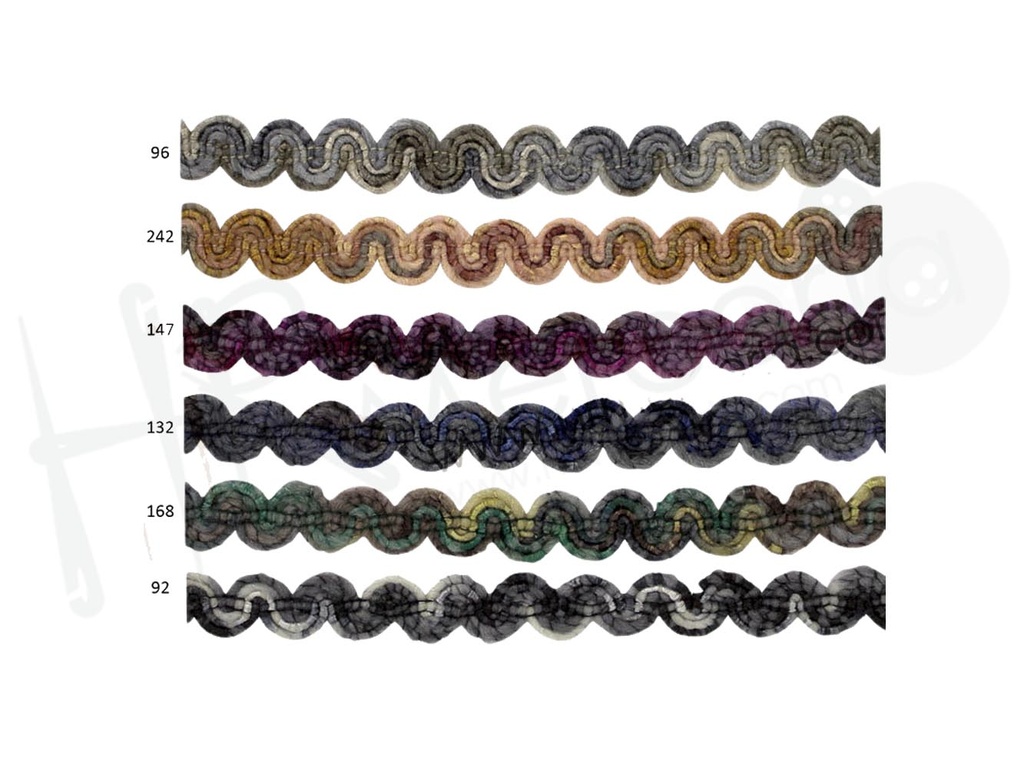 Pasamaneria ondas lana 9094