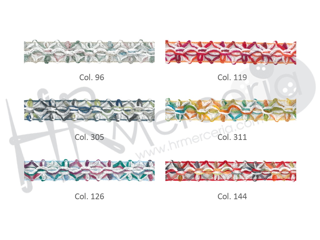Galon fantasia estampado 9308
