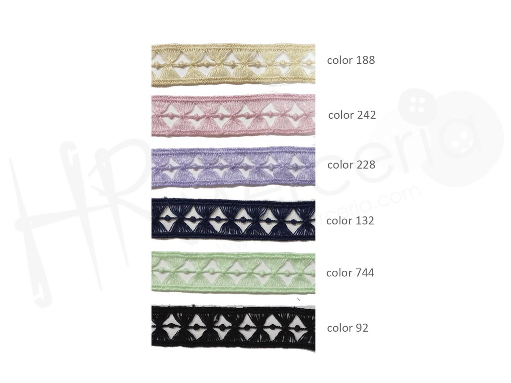 Tapacostura polyester 9432