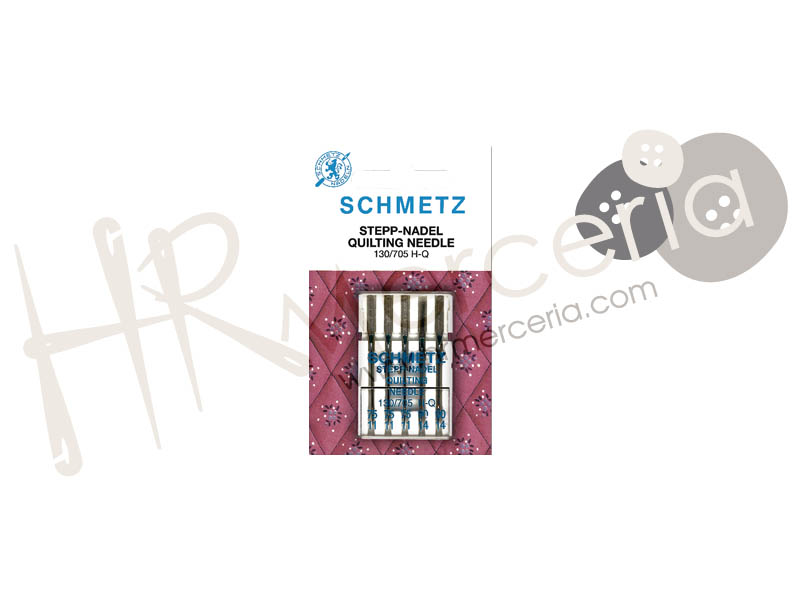 Aguja quilting 130/705 H QUILYCS surt Schmetz 5 pz