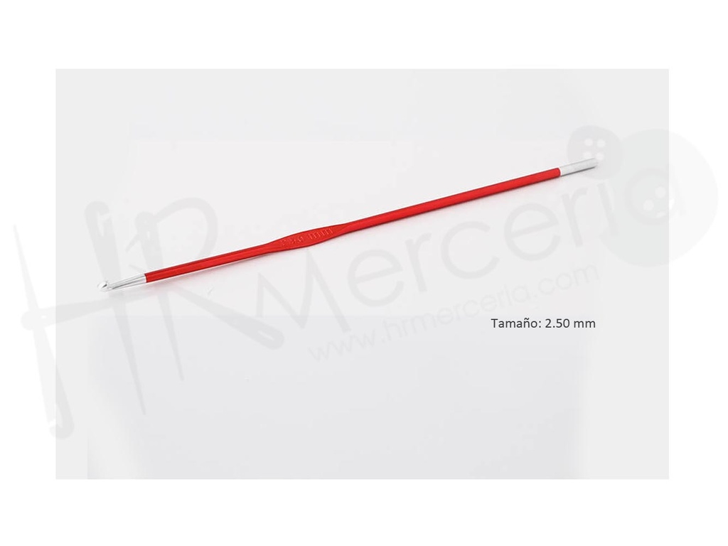 Aguja ganchillo punta unica 2.50 mm Zing - Knitpro