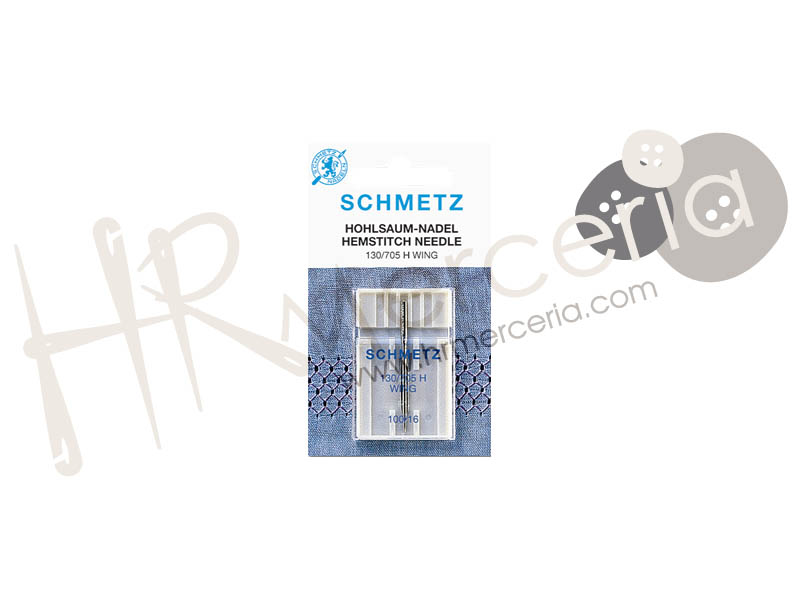 Aguja calados 130/705 H WING Nº120 Schmetz 1 pz.