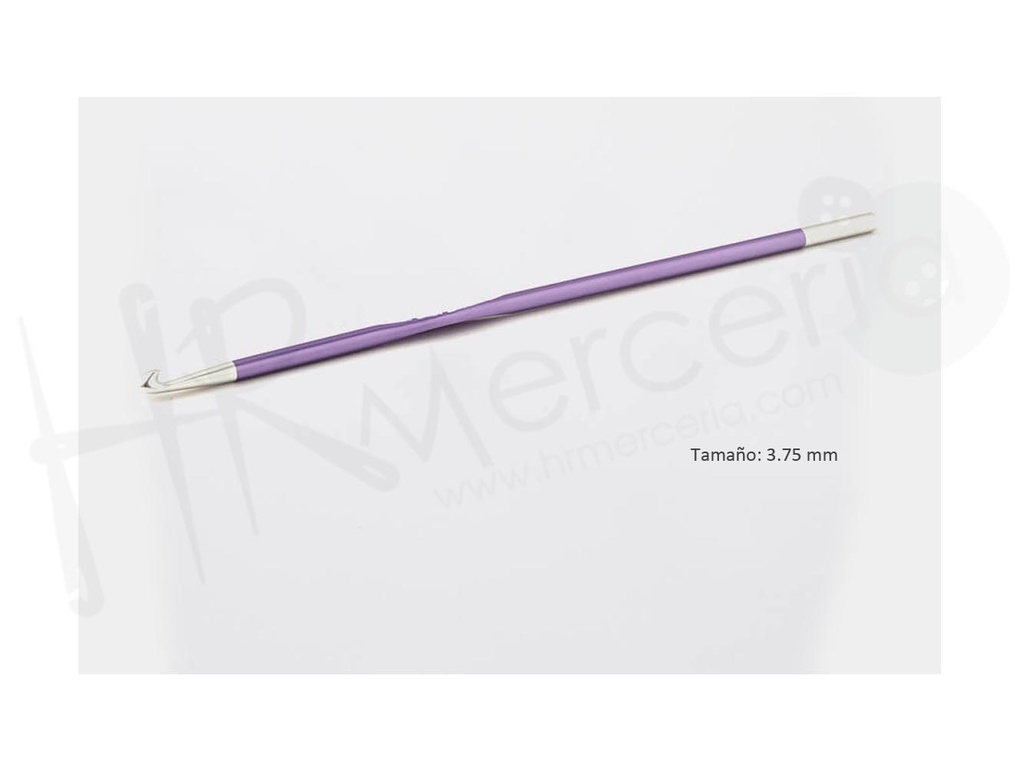 Aguja ganchillo punta unica 3.75 mm Zing - Knitpro