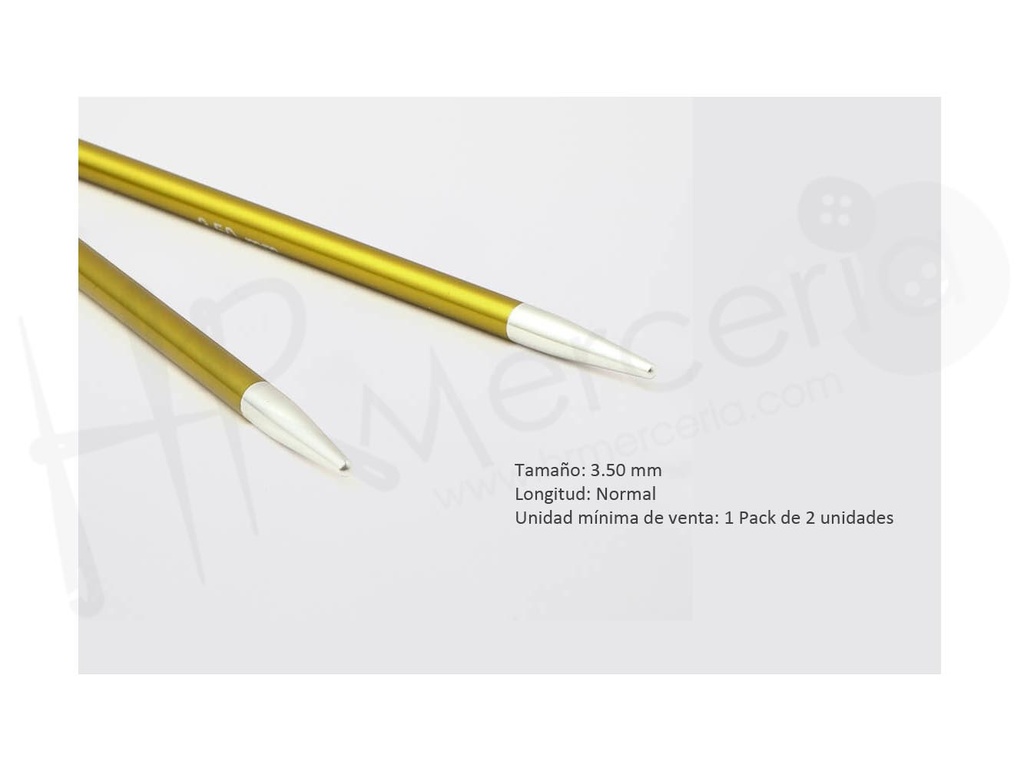 Aguja circular intercambiable Normal 3.50 Zing- Knitpro