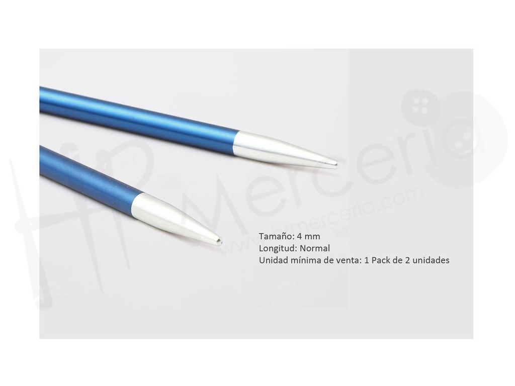 Aguja circular intercambiable Normal 4.00 Zing- Knitpro