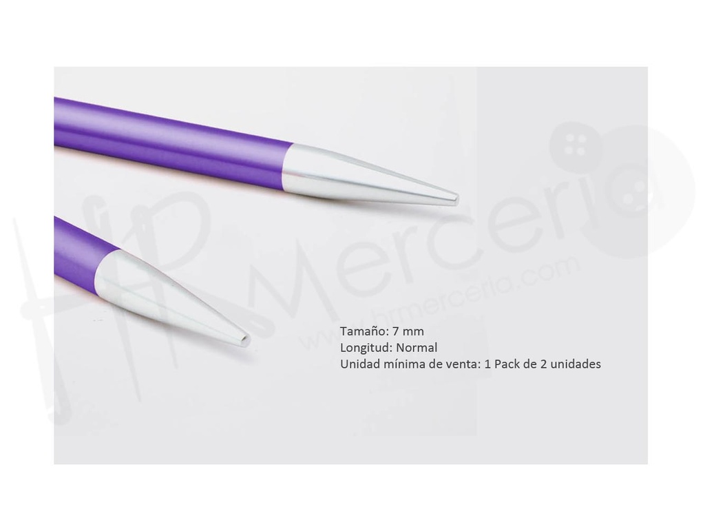 Aguja circular intercambiable Normal 7.00 Zing- Knitpro