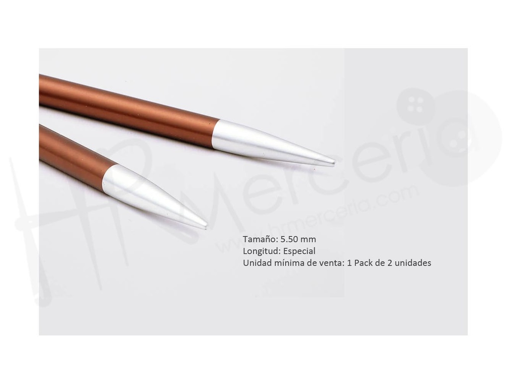 Aguja circular intercambiable especial 5.50 Zing- Knitpro
