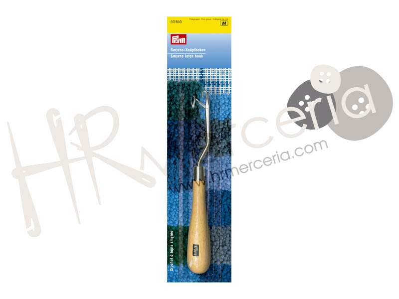 Aguja ganchillo alfombra 611865 Prym
