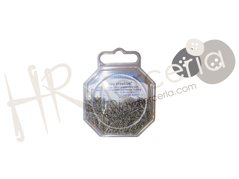 Alfiler hierro niq 13 mm Jabali 1000 pz.