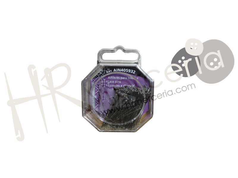 Alfiler acero inox 40 mm Jabali 200 pz.
