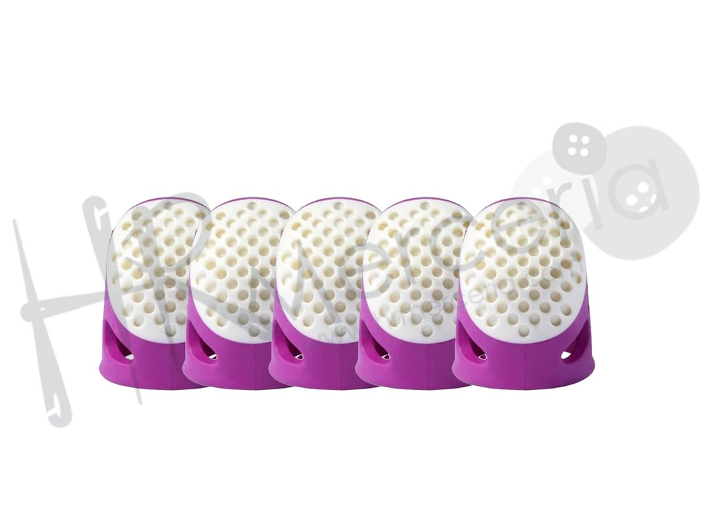 Dedal ergonomico M fucsia recambio expositor