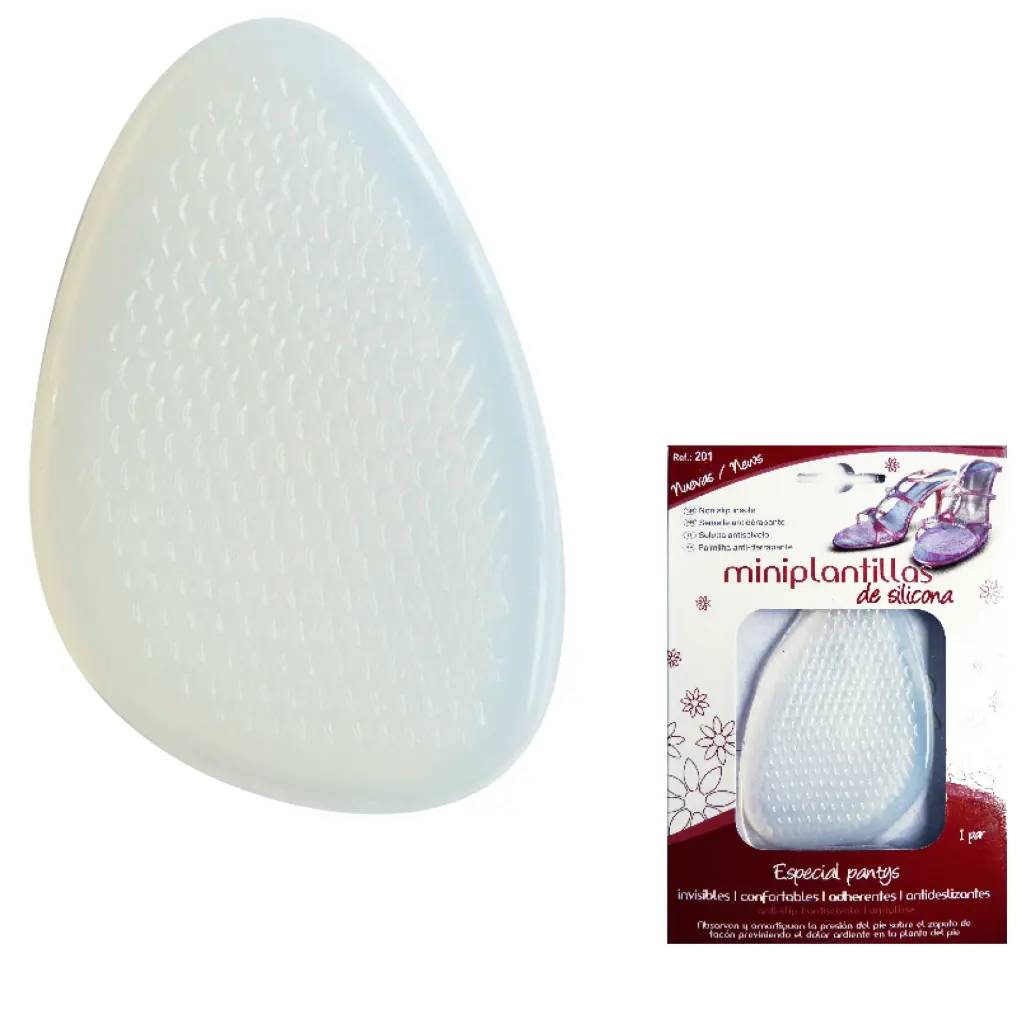 Mini plantilla silicona de gel 201
