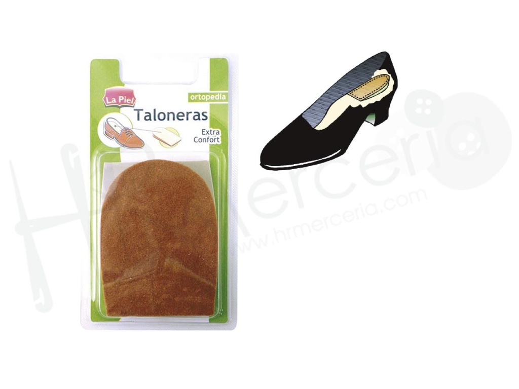 Plantilla talonera extra confort La Piel 32060