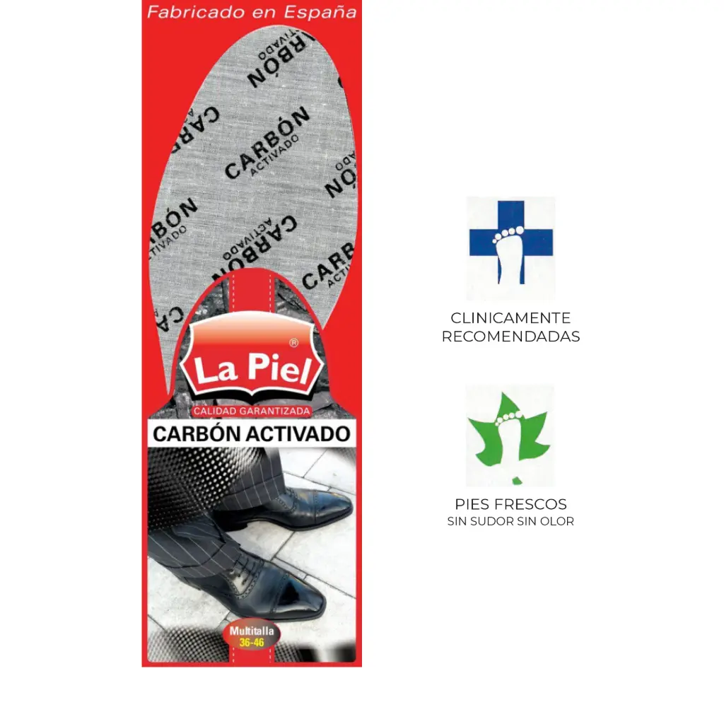 Plantilla carbón La Piel