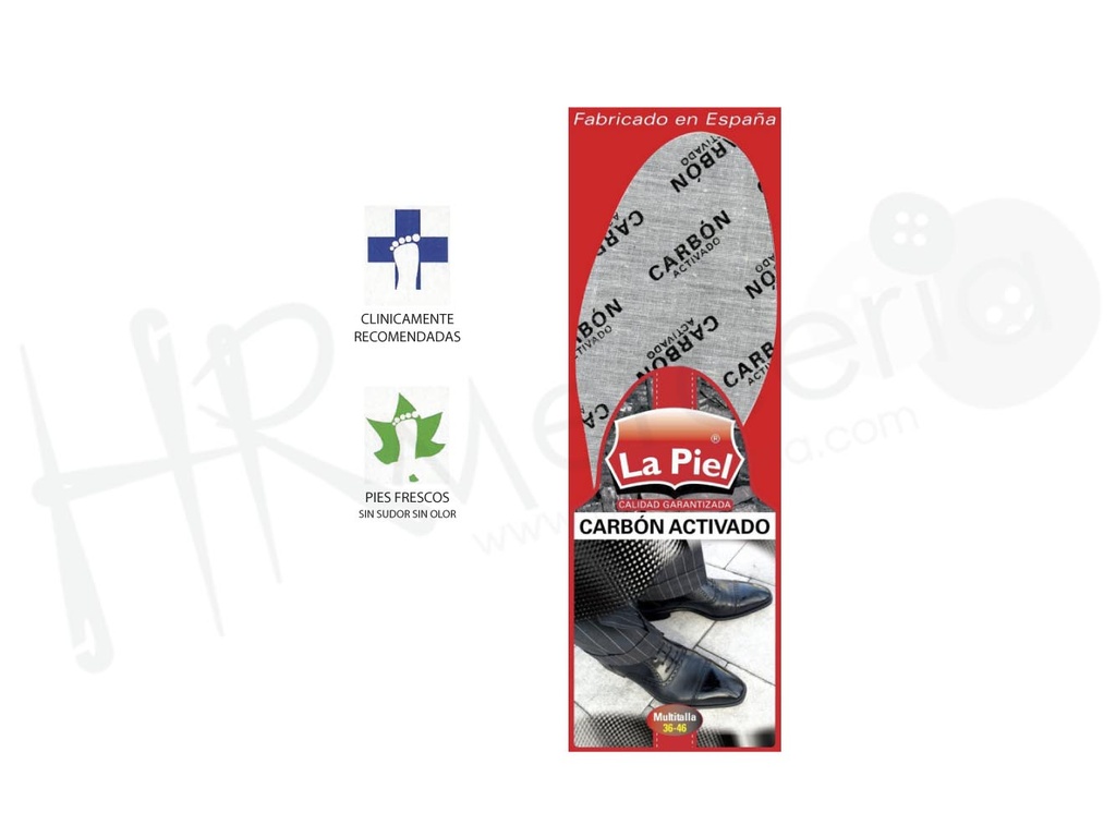 Plantilla carbon 3051 La Piel