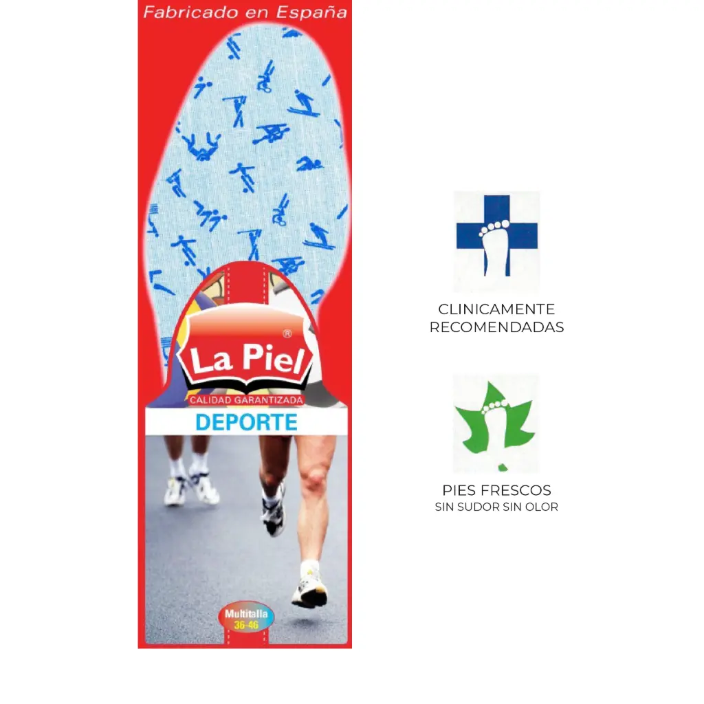 Plantilla deporte La Piel