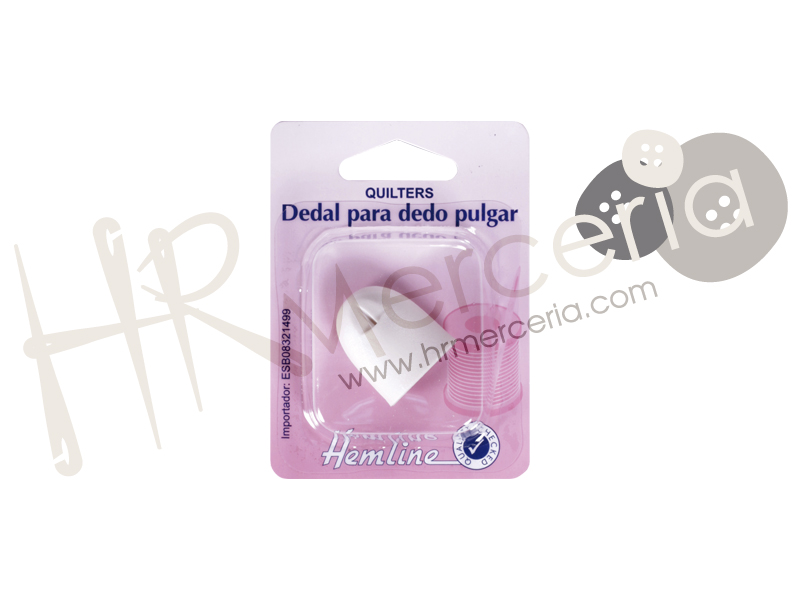 Dedal para dedo pulgar