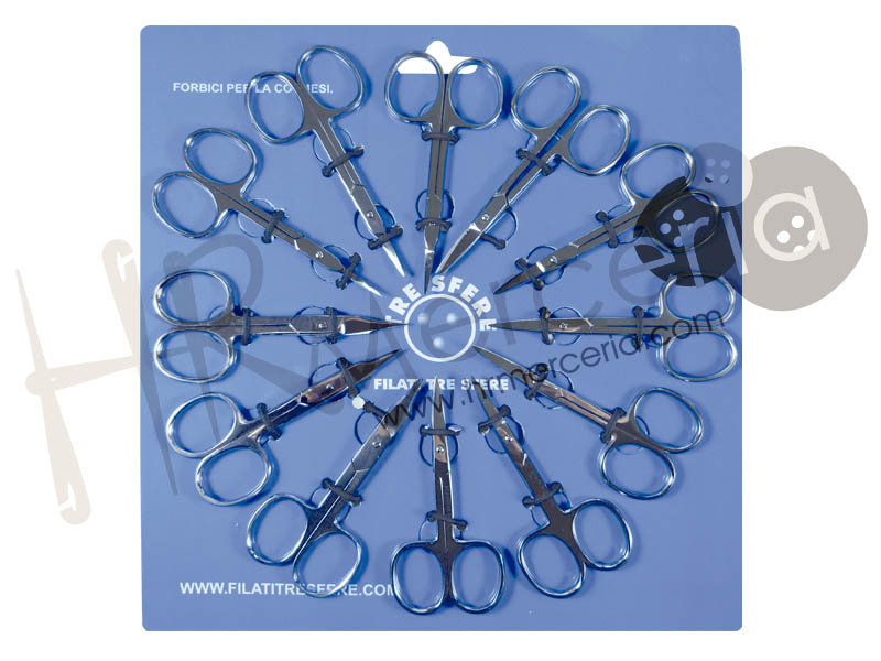 Expositor tijeras manicura surt 12 pz.