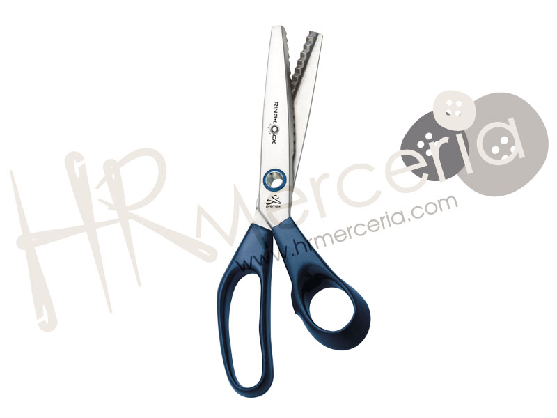 Tijera dentada zig-zag inox 8" Premax