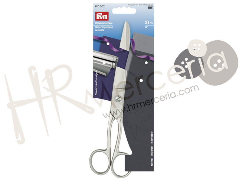 Tijera acero costura general 8" Prym