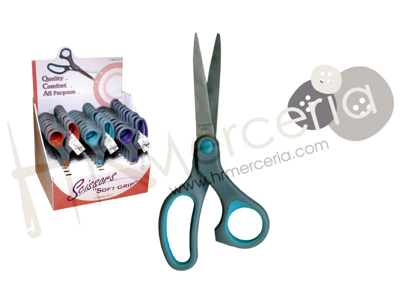 Expositor tijeras universales 6 3/4" 30 pz.