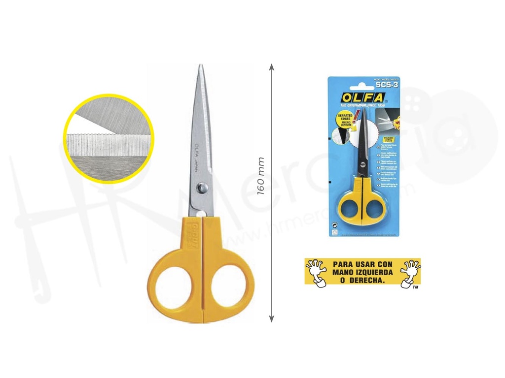 Tijera alto rendimiento 160mm Olfa