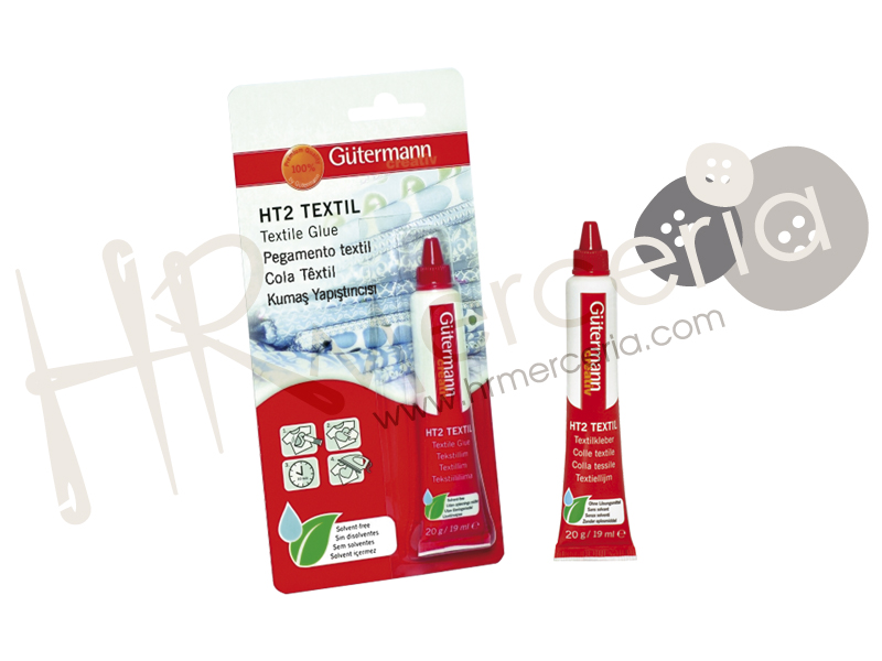 Pegamento textil sin disolventes tubo 20 g