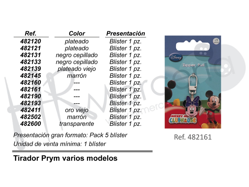Tirador 482161 Minnie Mouse