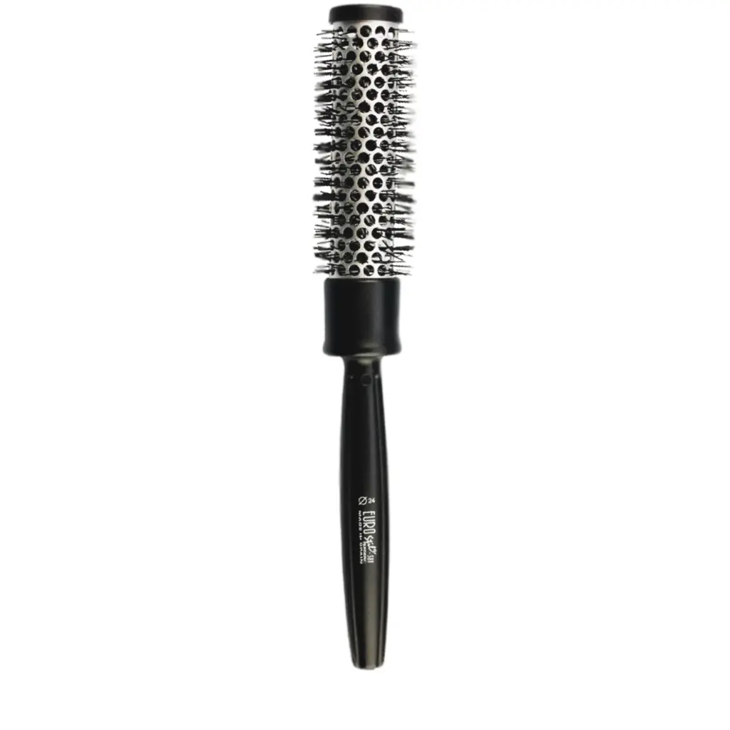 Cepillo térmico mango plástico 24 mm