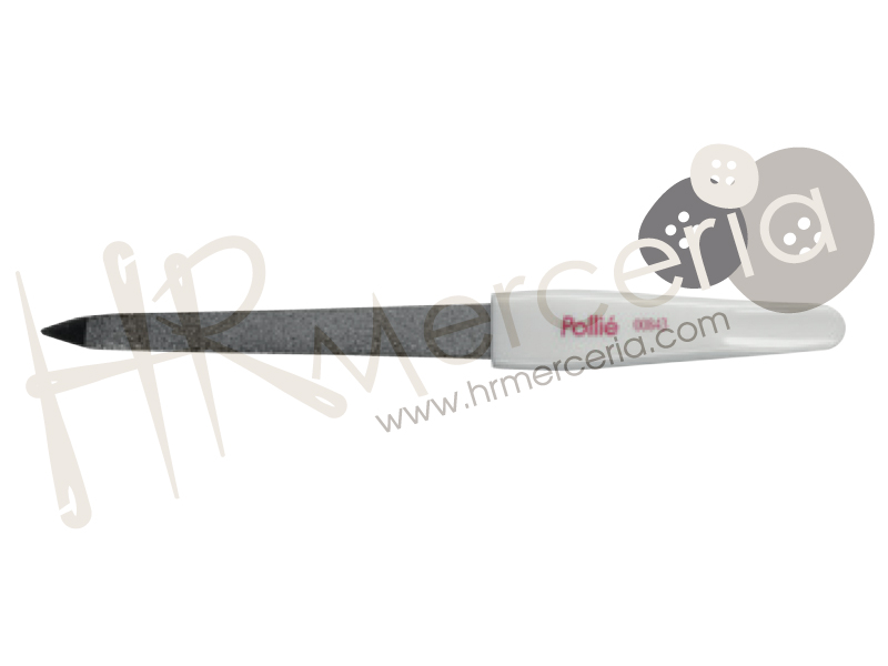 Limas metal saphir-15 cm. con mango