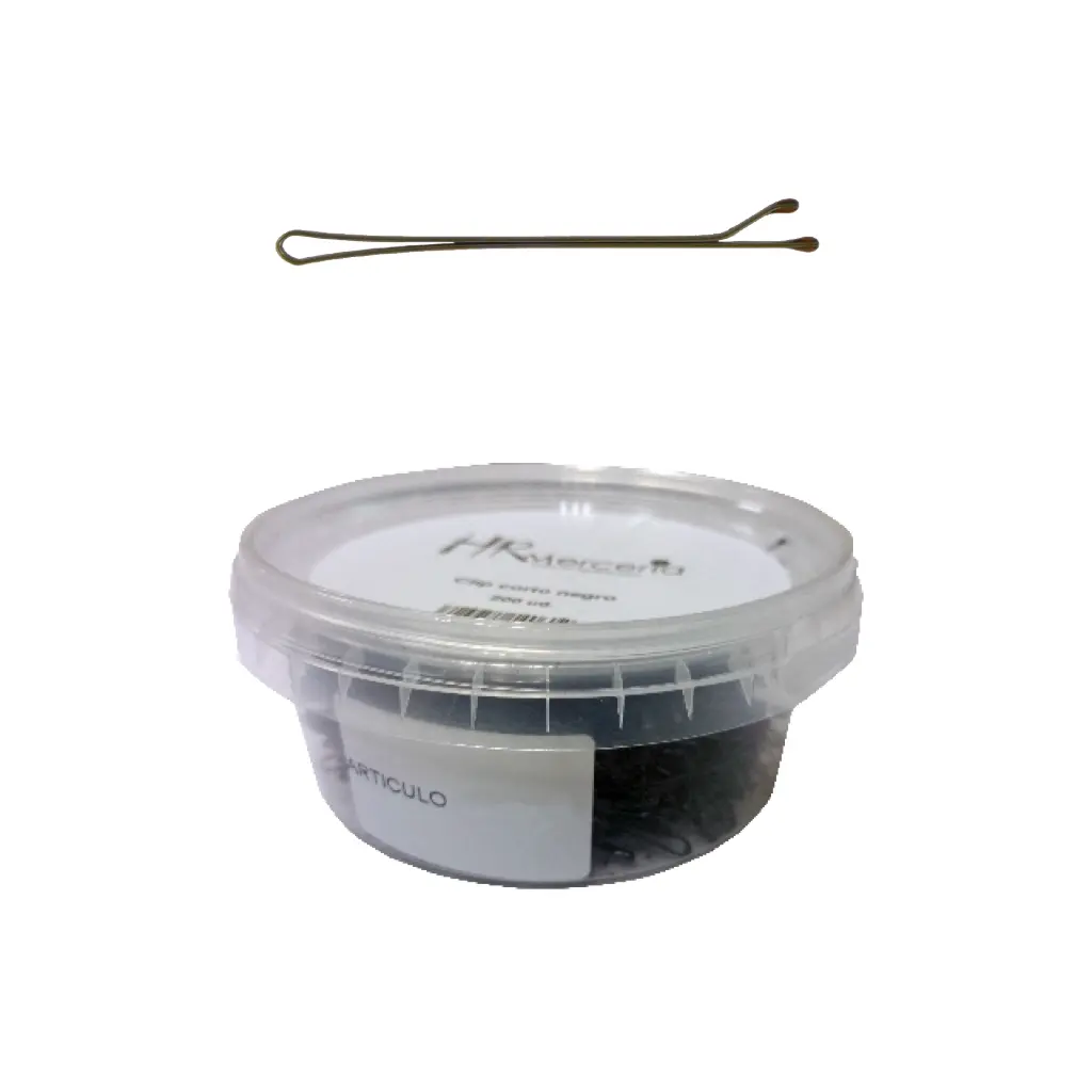 Horquilla clip larga rubia pack 150 pz
