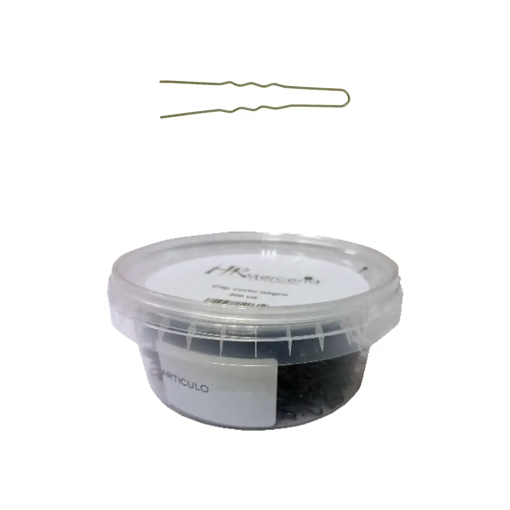 Horquilla rubia invisible 56 mm pack 200 pz
