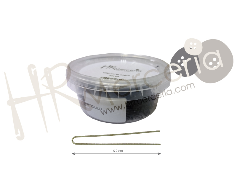 Horquilla moño rubia 62mm pack 200 pz.