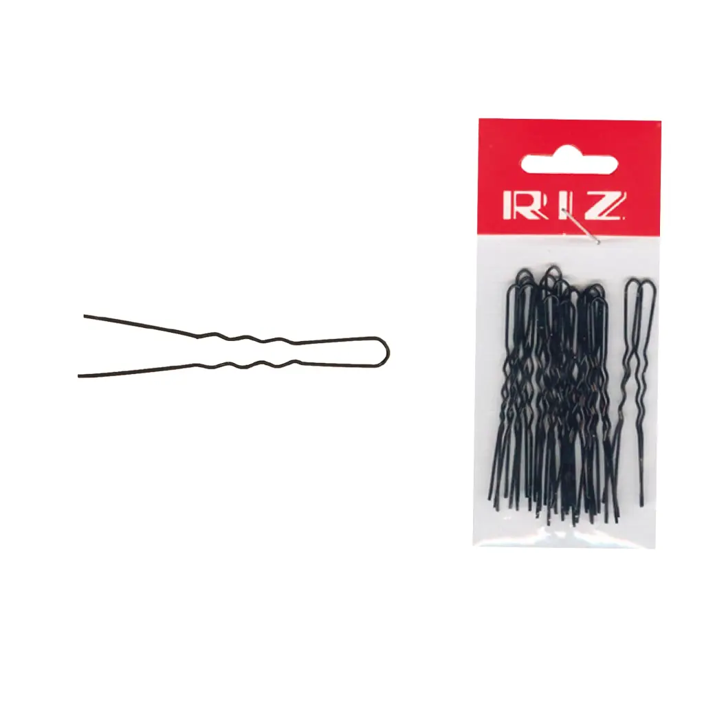 Horquilla invisible negra 75 mm