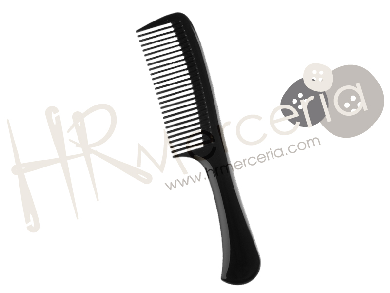 Peine batidor negro 22 cm.
