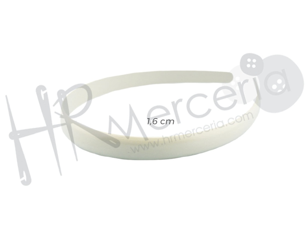 Diadema para forrar ancho 16 mm pack 24 unid
