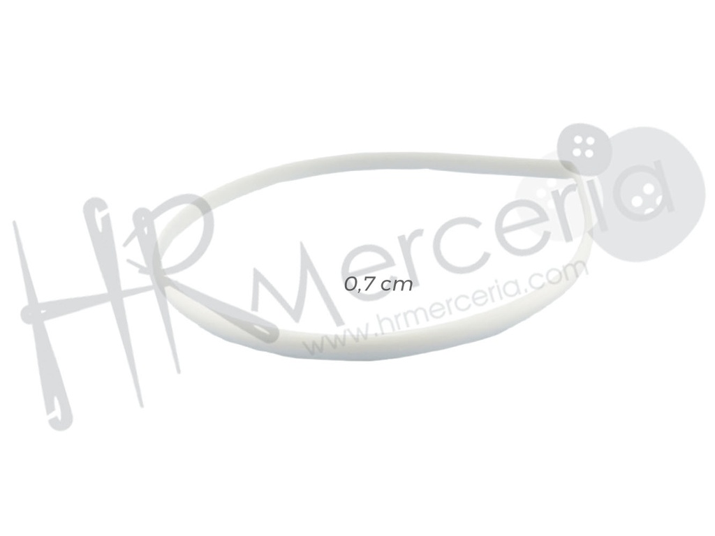 Diadema para forrar ancho 7 mm pack 24 unid