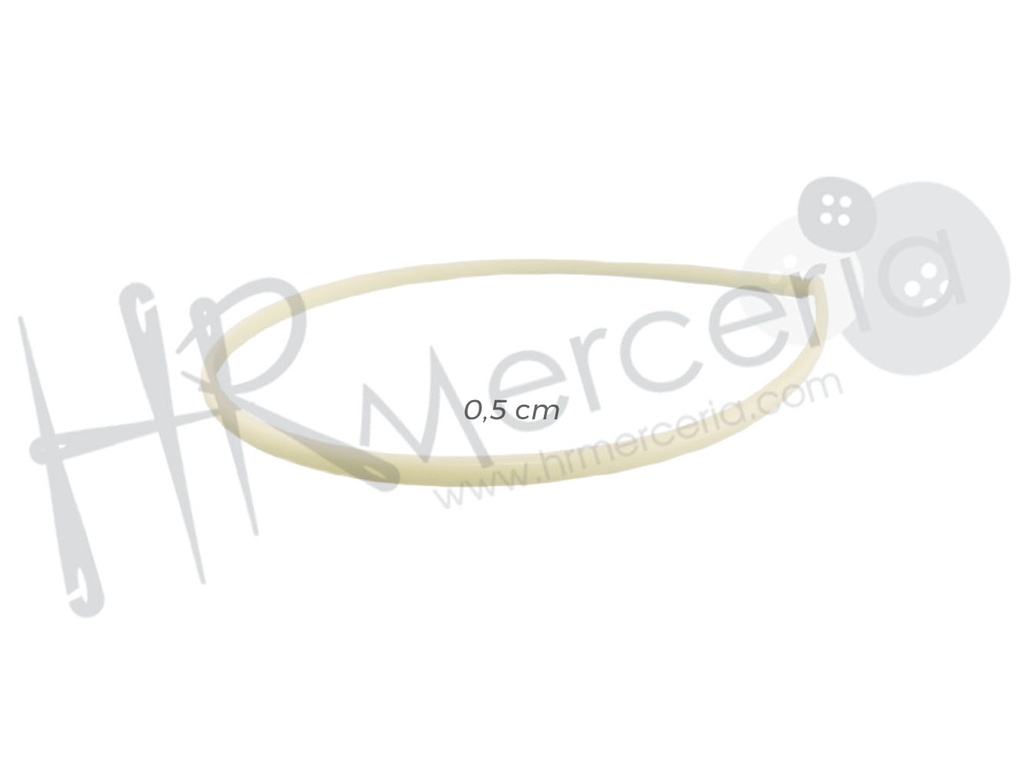 Diadema para forrar ancho 5 mm pack 24 unid
